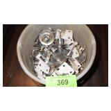 BUCKET MCM DRAWER KNOBS, & ASST HINGES