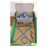 4 WAY LUG WRENCH, SOCKETS, REFRIGERANT SPRAY &>>>