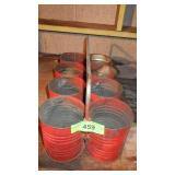 VINTAGE HANDMADE COFFEE CAN TOOL CARRIER