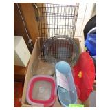2 ANCHOR HOCKING PIE PLATES, COOKIE COOLING RACKS>