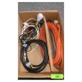EXTENSION CORDS, LIGHT, & FLEXIBLE HOSE CONNECTOR>