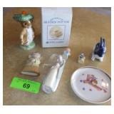 BEATRICE POTTER ROYAL ALBERT BENJAMIN BUNNY, >>>