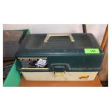 PLANO TACKEL BOX W/ ASST. FITTINGS & PARTS