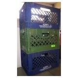 3 MILK CRATES