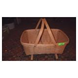 1996 CARNATION BASKETS CRADLE BASKET 23" X 17" X>>