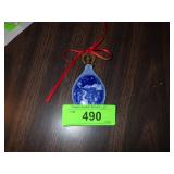 BING & GRONDAHL PORCELAIN DROP ORNAMENT