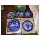 5 COLLECTOR PLATES (ROYAL COPENHAGEN & DESIREE)