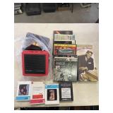 8 track player and misc