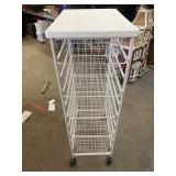 Rolling cart with drawers