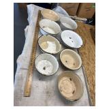 Enamel bowls