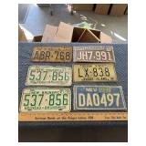 License plates