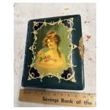 Antique photo album no photos