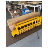 Wood school bus