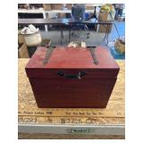 Lift top box