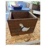 Wood crate