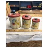 Vintage canister set