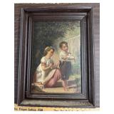 Early painting on canvas dated 1869?