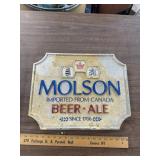 Molson sign