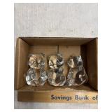 3 Crystal bears 2 are Fenton