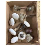 Antique door knobs