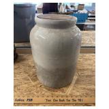 Stoneware jar