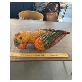 Paper machete parrot