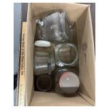 Assorted jars