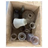 Oil lamp and shades