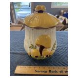 Mushroom cookie jar