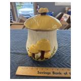 Mushroom cookie jar