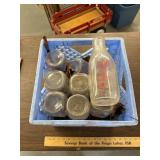 Milk bottles
