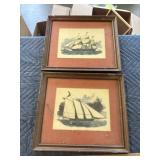 Signed ship prints
