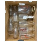 Milk bottles