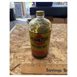 Pennzoil outboard motor oil bottle
