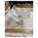 Ribbon candy dish