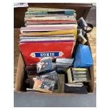 Records and cassettes