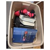 Tote with contents