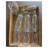 Vintage rose glasses
