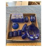 Cobalt blue glass