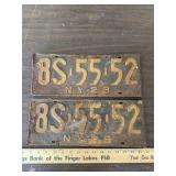 1928 matching plates