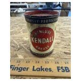 Kendall grease can