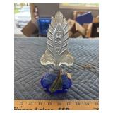 Cobalt perfume bottle