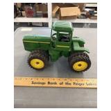 Metal John Deere tractor