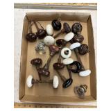 Antique door knobs