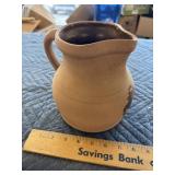 Stoneware pitcher
