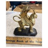 Brass gargoyle