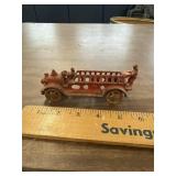 Iron fire truck