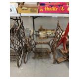 Iron sewing base