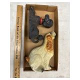 Dog statues