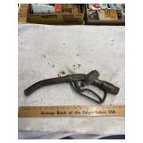 Gas pump handle